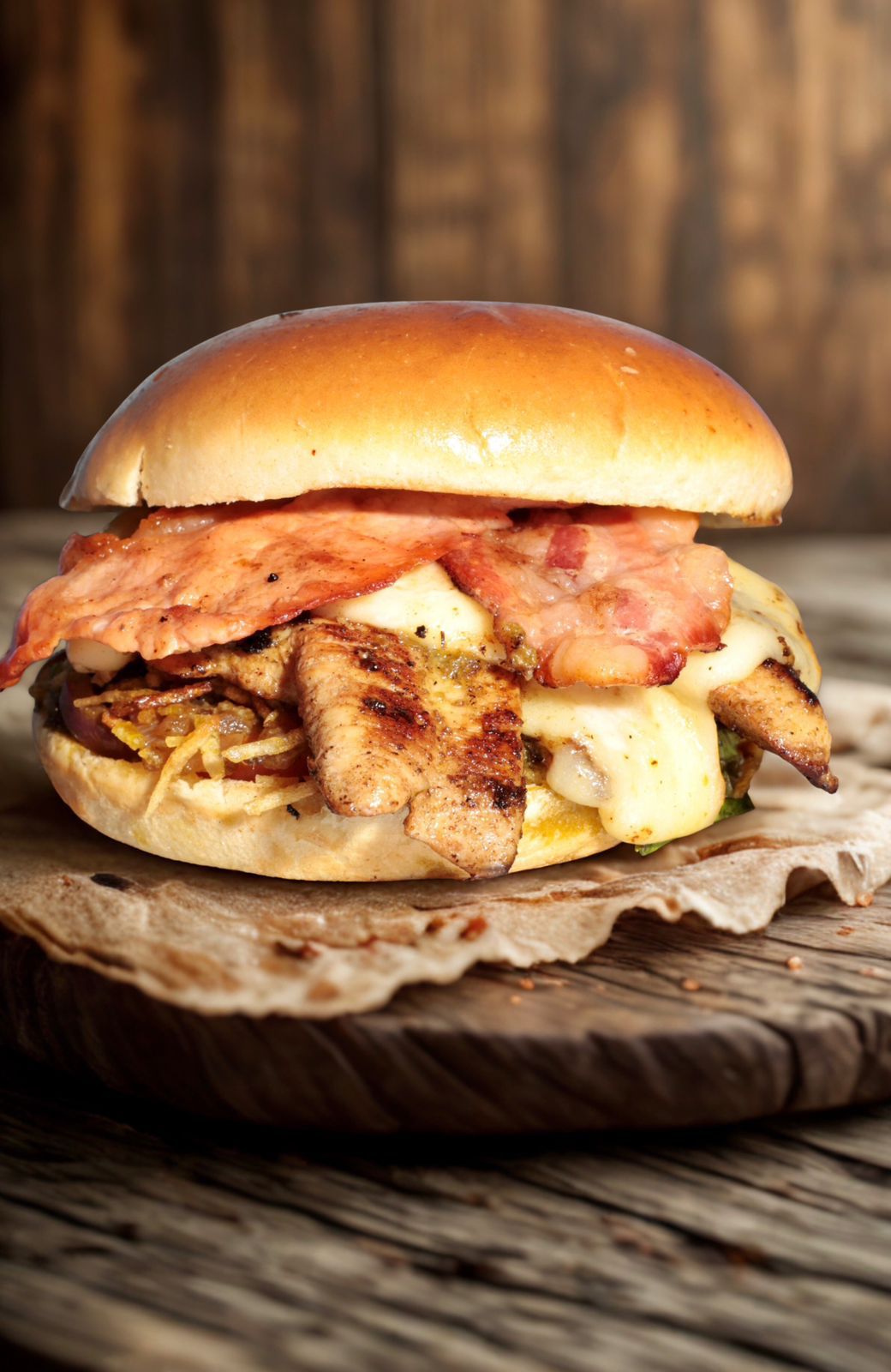 Hamburguesa de Pollo